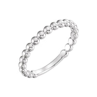 Dainty Beaded Ring