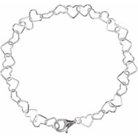 Open Heart Bracelet