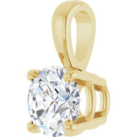 Classic Solitaire Pendant