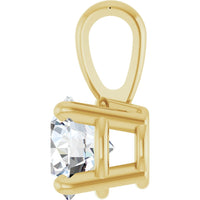 Classic Solitaire Pendant