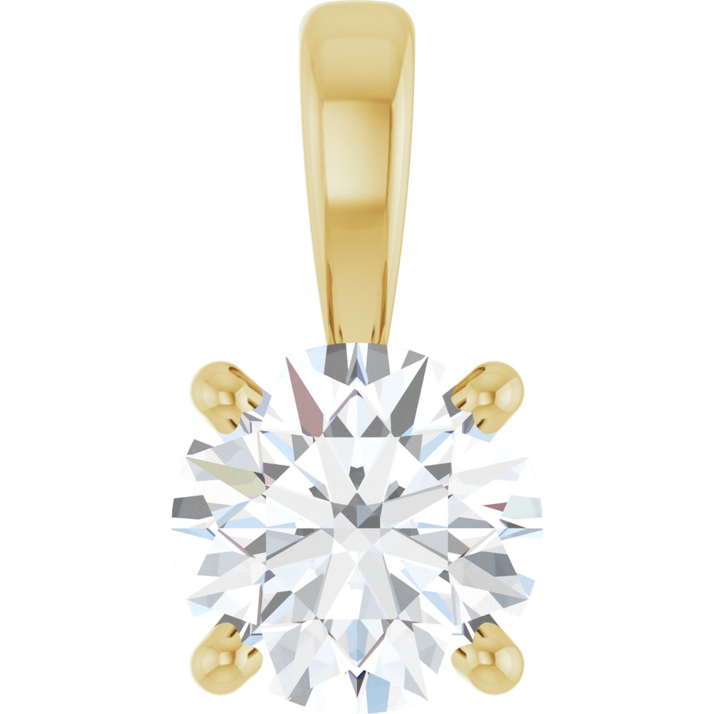 Classic Solitaire Pendant