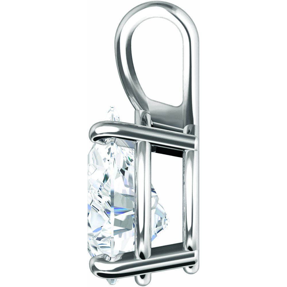 Teardrop Solitaire Pendant