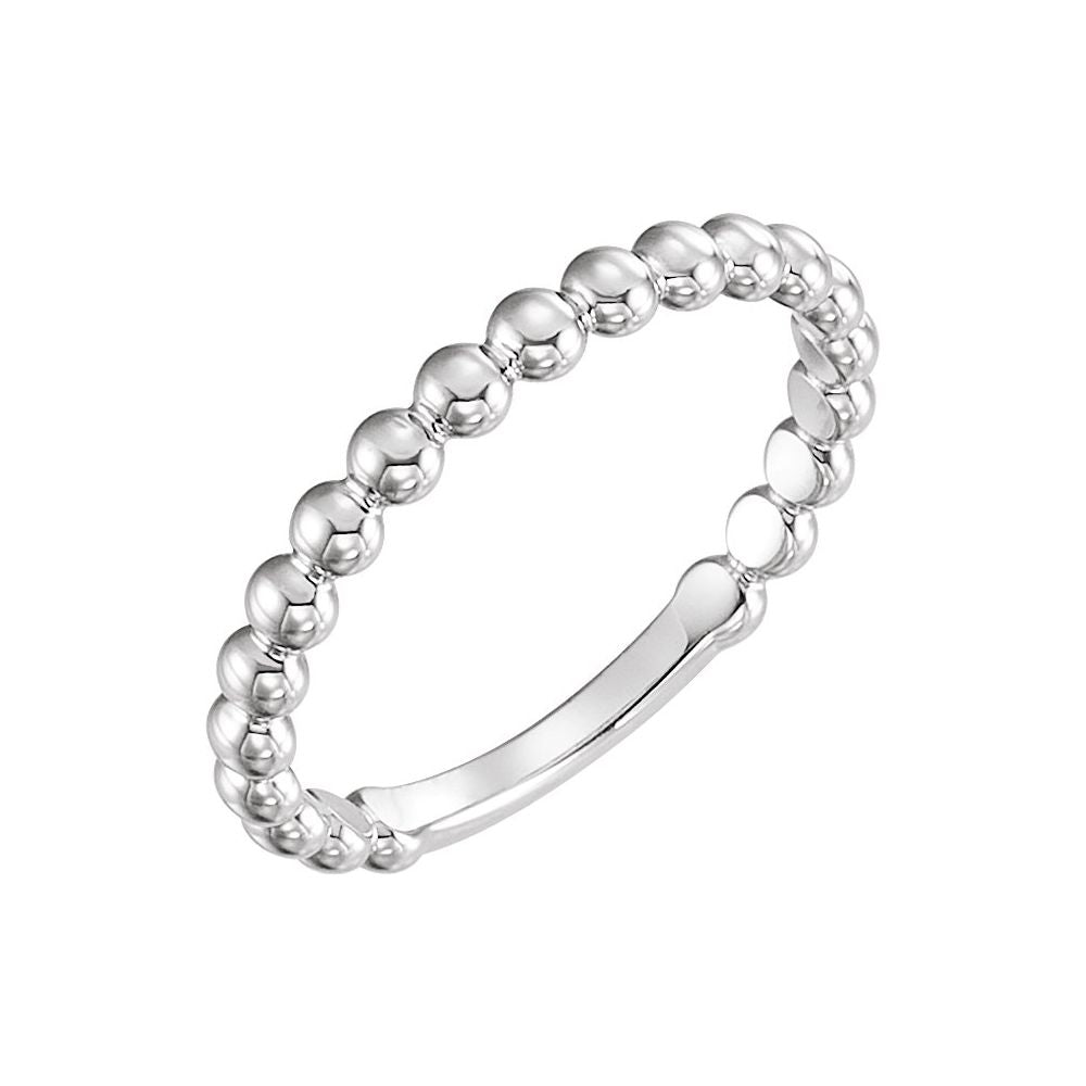 Dainty Beaded Ring