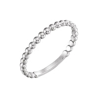 Dainty Beaded Ring