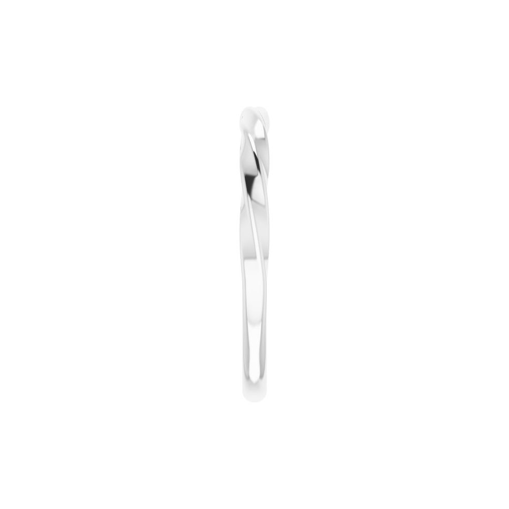 Woven Gleam Stackable Ring