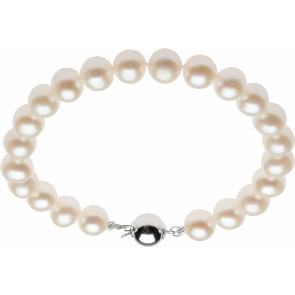 Classic Glow Pearl Strand Bracelet