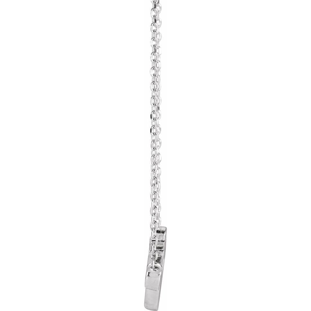 Faith Script Necklace