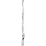 Faith Script Necklace