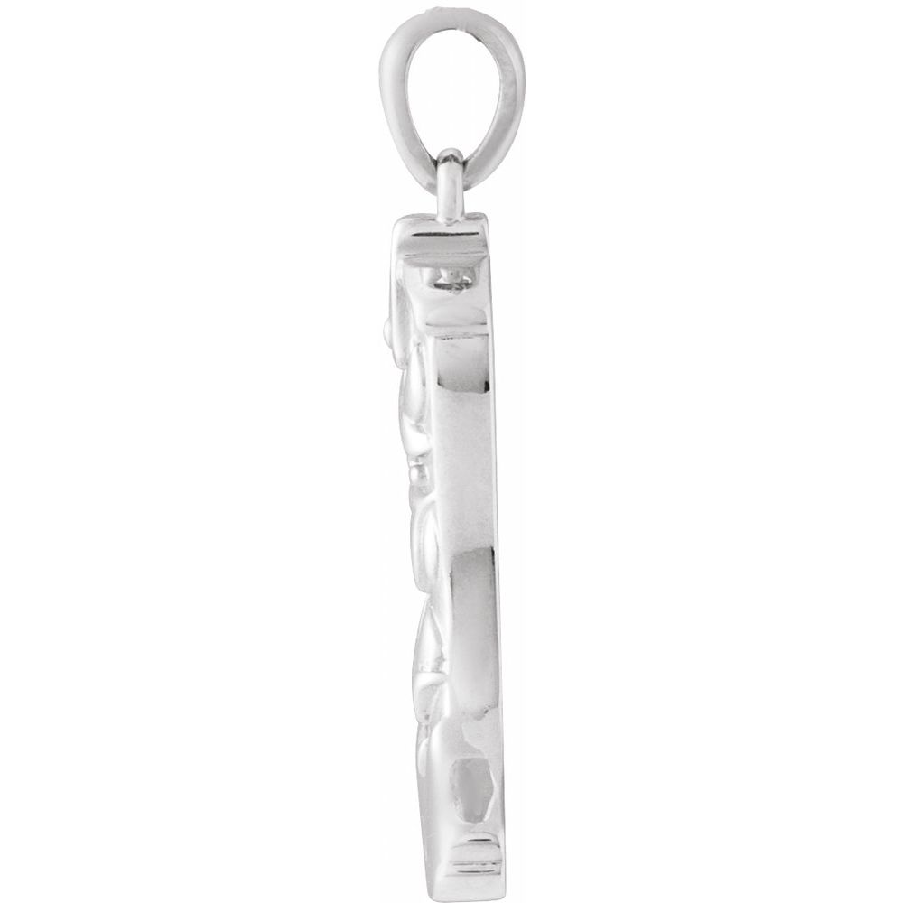Western Bloom Boot Pendant