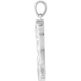 Western Bloom Boot Pendant