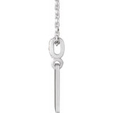 Bold Faith Diamond Tag Pendant