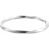 Sculpted Twist Bangle