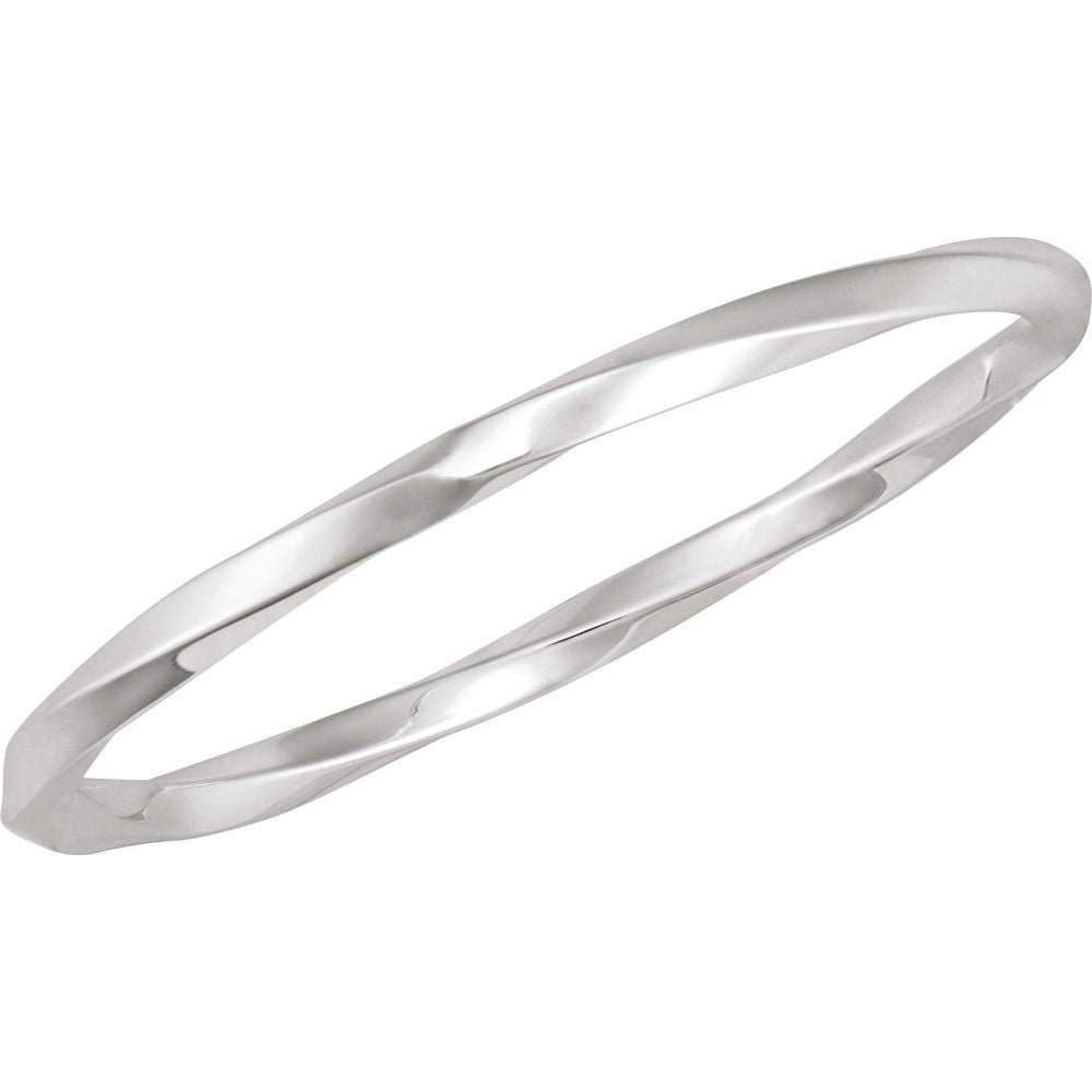Sculpted Twist Bangle