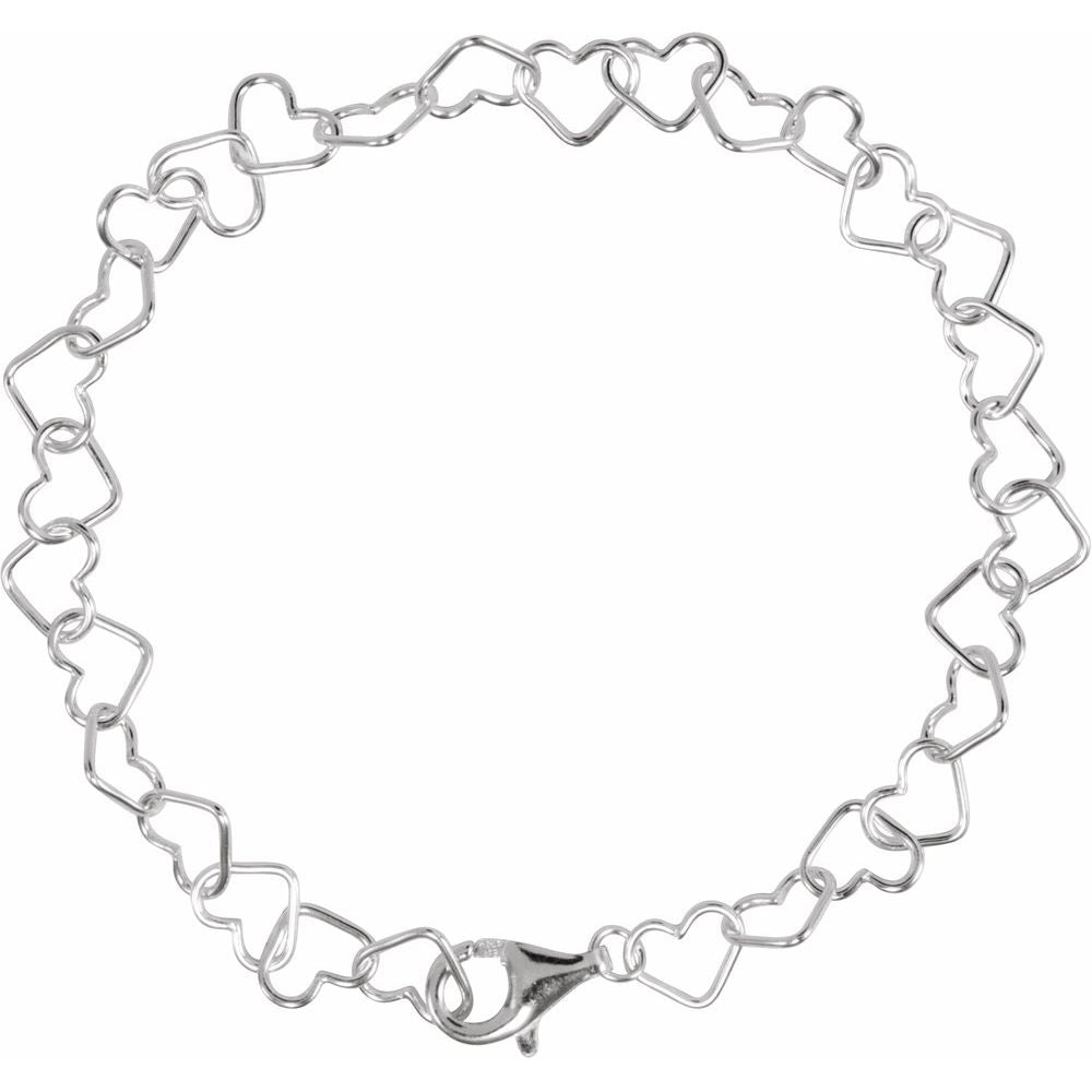 Open Heart Bracelet