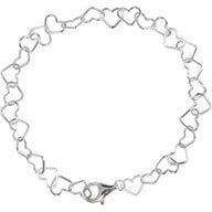 Open Heart Bracelet