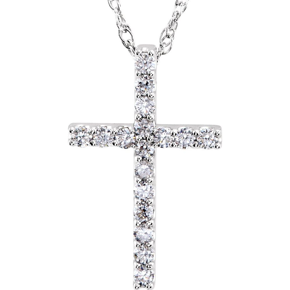 Radiant Grace Cross Pendant