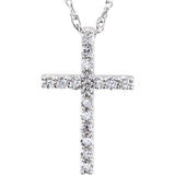 Radiant Grace Cross Pendant