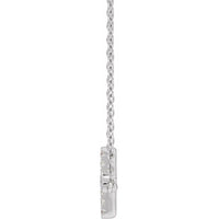 Grace Line Cross Necklace