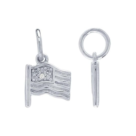 American Flag Charm