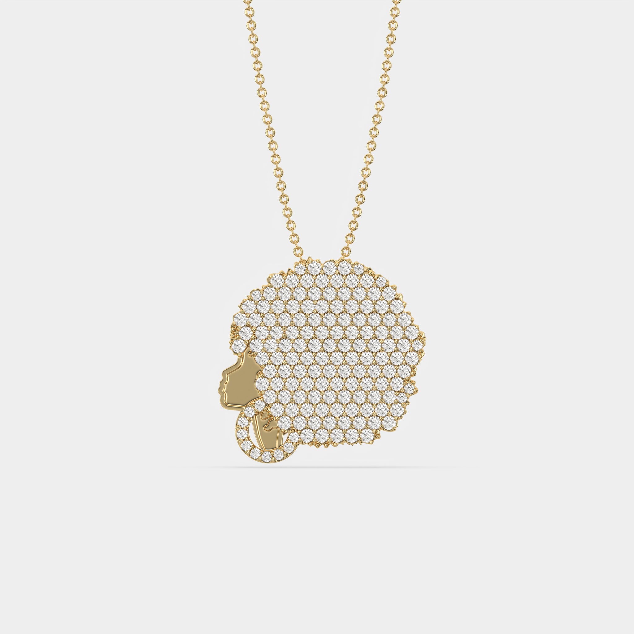 Afro Elegance Pendant