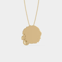 Afro Pendant